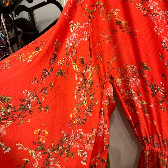 Alexis Loe Blooming Red Dress - Picture 6 of 7